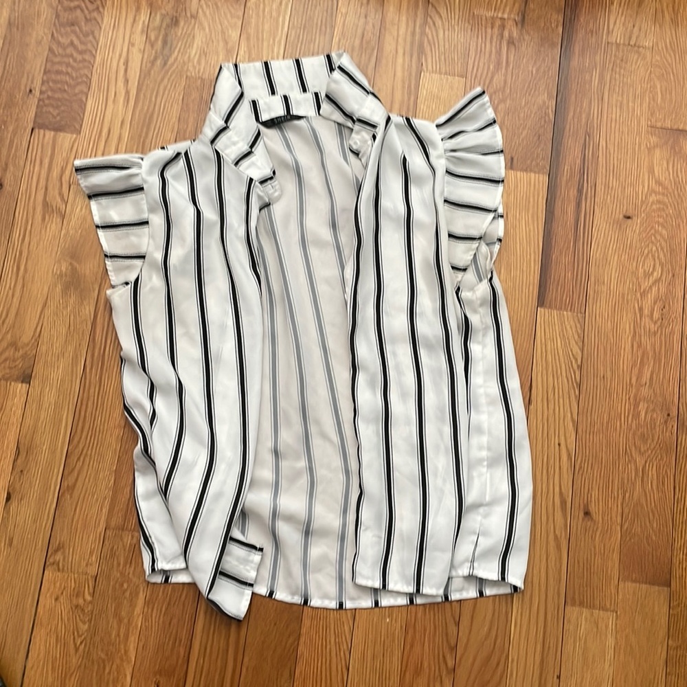 Striped women's blouse